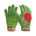 Patioplus Womens Signature Synthetic Leather Gardening Gloves - Green  Medium PA708751